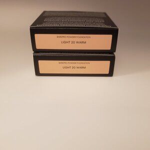 2-pack Light 20 Warm bareMinerals Barepro 16hr Skin Perfecting Powder Foundation